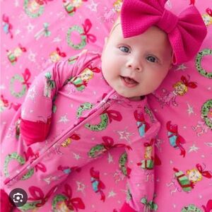 Posh Peanut Cindy Lou Who Grinch Christmas Convertible One Piece NWT 18-24 m